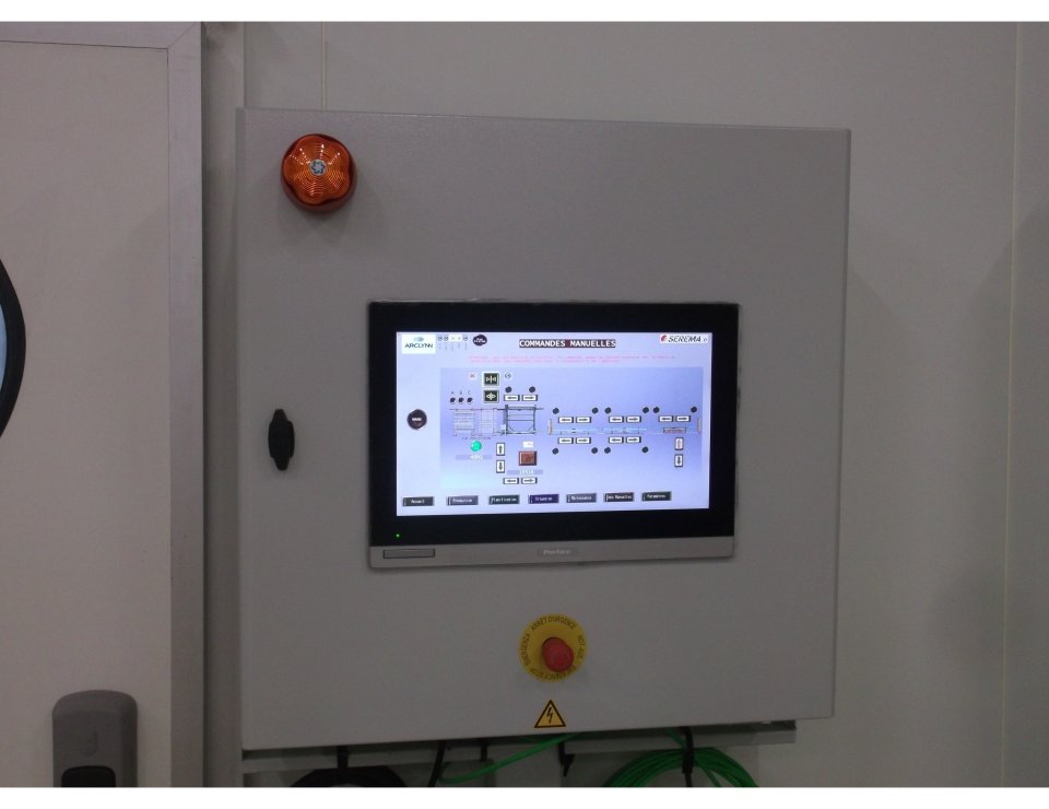 Ecran tactile Transtockeur Serema